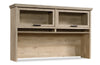 Aspen Post 65.12\" Commercial Grade Office Hutch with 2 Glass Doors - Prime Oak