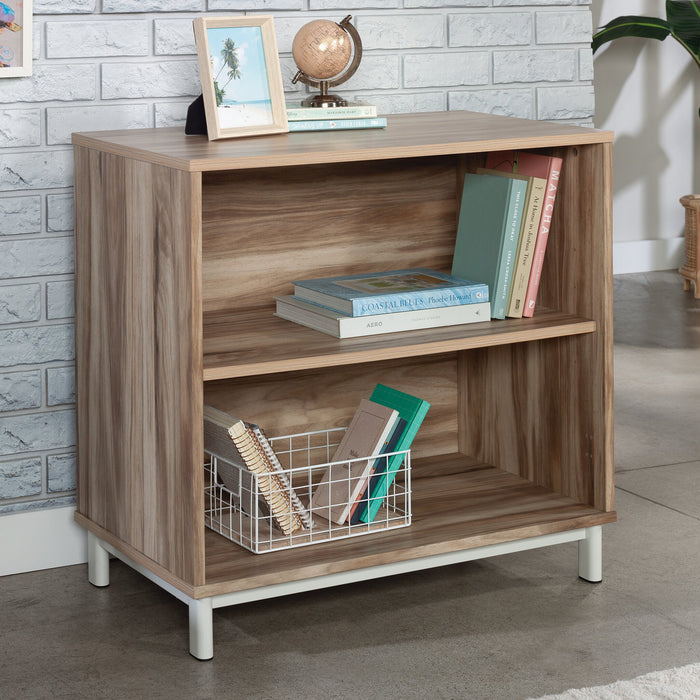 Bergen Circle 30.35\" 2-Shelf Bookcase - Natural Wood 