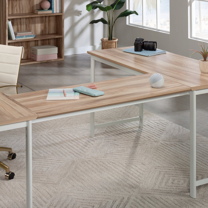 Bergen Circle Commercial Grade Office Desk Bridge
