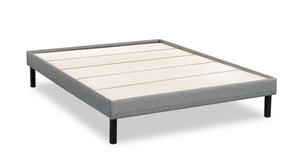 Breeze Queen Platform Base - Medium Grey