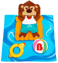 Brickley Bear Hooded Beach Towel 