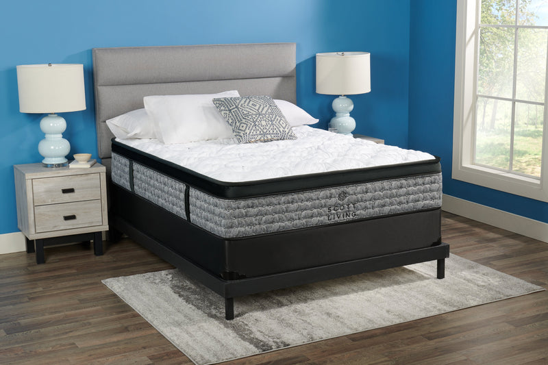 Scott Living Braemar Eurotop Plush Queen Mattress Set