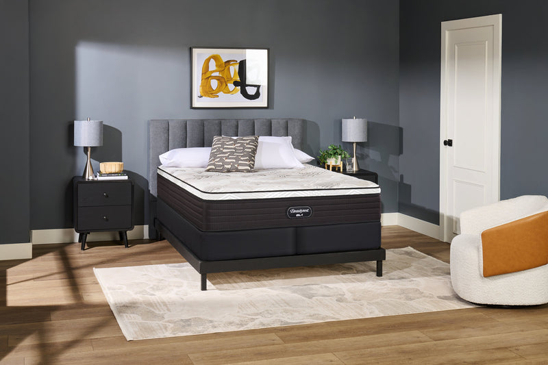 Beautyrest GL4 Eurotop Firm King Mattress Set