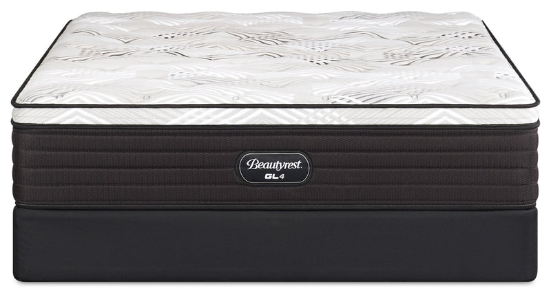 Beautyrest GL4 Eurotop Firm Queen Mattress Set