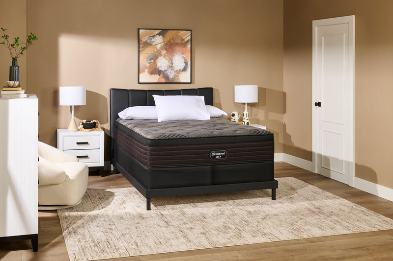 Beautyrest GL6 Eurotop Medium King Mattress Set