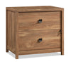 Cannery Bridge 31.73\" Commercial Grade 2-Drawer Lateral Filing Cabinet - Brown
