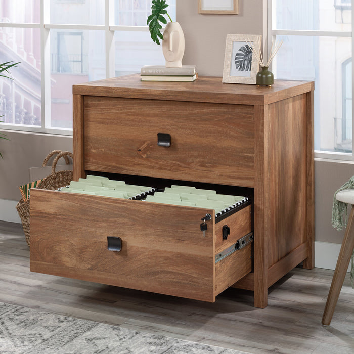 Cannery Bridge 31.73\" Commercial Grade 2-Drawer Lateral Filing Cabinet - Brown