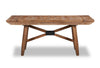 Cedar Dining Table, Pine Wood, Trestle-Base, 72.07