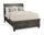 ["Chelsea Platform Storage Bed with Headboard & Frame, Grey - Queen Size"]