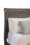 Chelsea Platform Storage Bed with Headboard & Frame, Grey - Queen Size