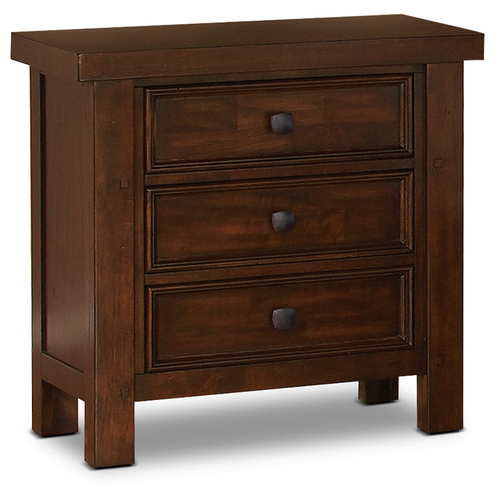 Sonoma 6pc Bedroom Set with Two-Sided Storage Bed, Dresser, Mirror & Nightstand, Mango Brown - Twin Size