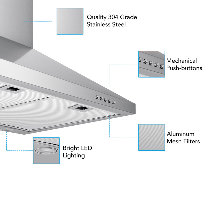 Victory 30 Inch Wall Mount Range Hood