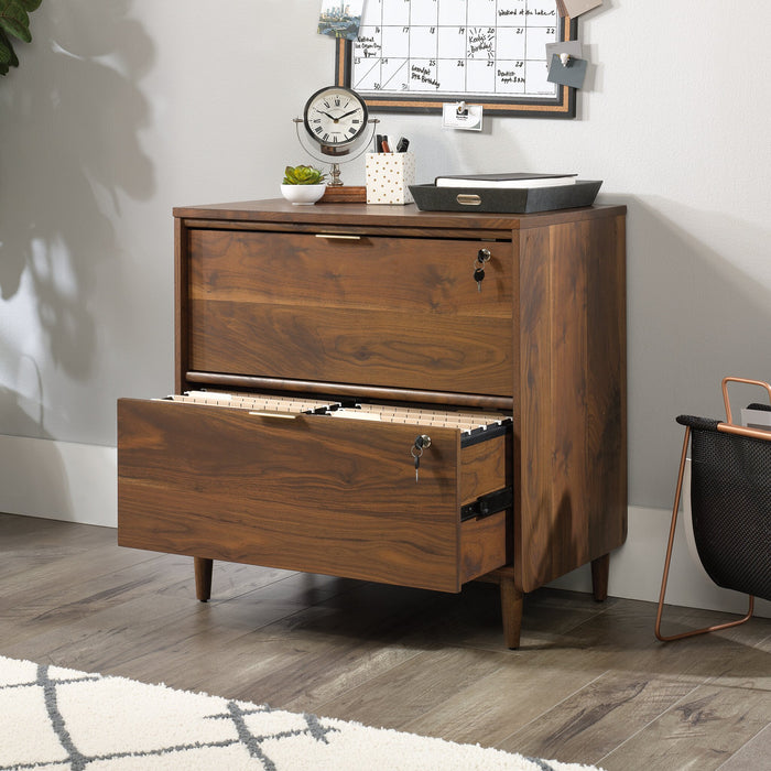 Clifford Place 29.53\" Commercial Grade 2-Drawer Filing Cabinet - Gr& Walnut
