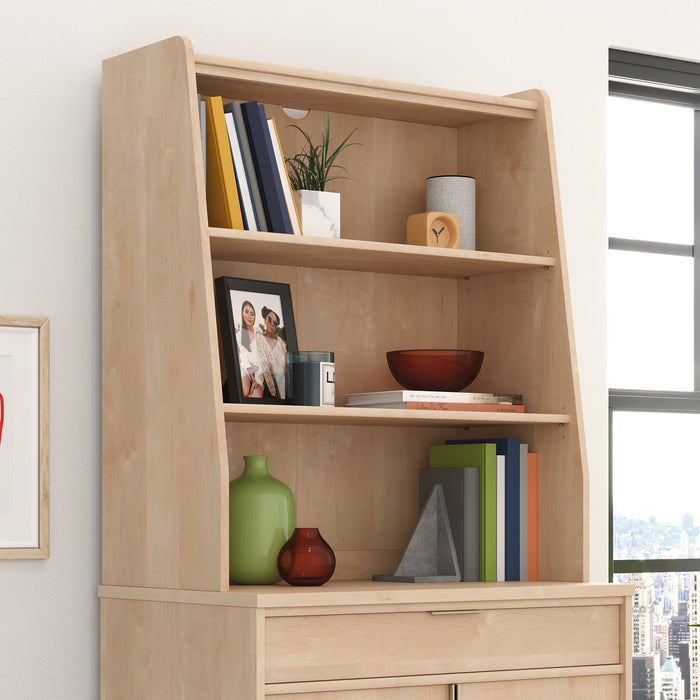 Clifford Place 29.37\" Commercial Grade Hutch - Natural Maple