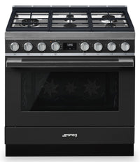 Smeg Portofino 4.5 Cu. Ft. Dual Fuel Range - CPF36UGMAN