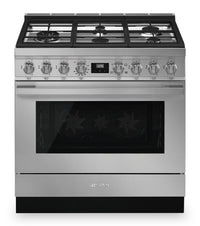 Smeg Portofino 4.5 Cu. Ft. Gas Range - CPF36UGGX