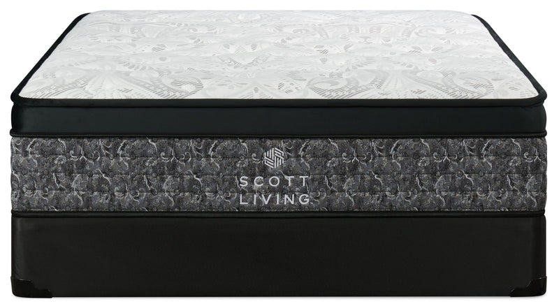 Scott Living Carrbridge Eurotop Firm Queen Mattress Set