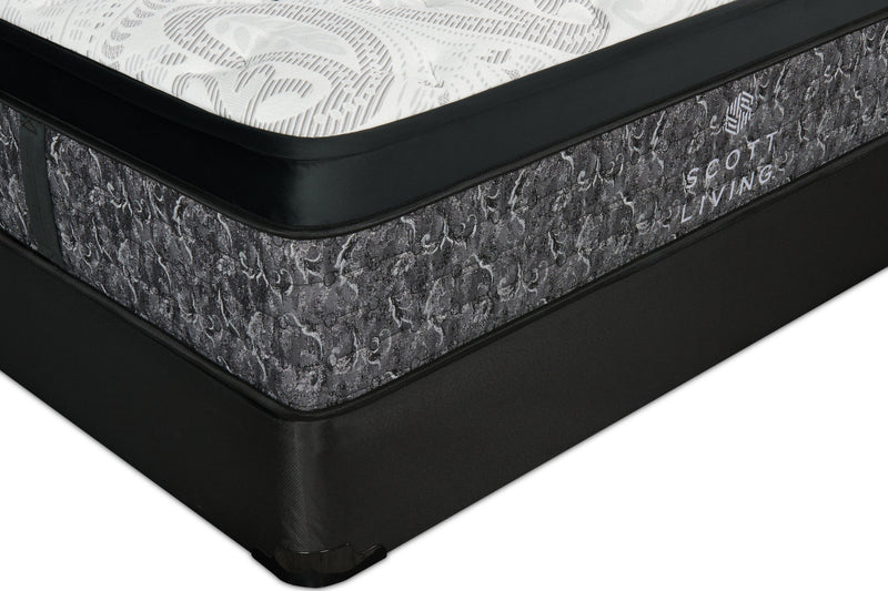 Scott Living Carrbridge Eurotop Plush Queen Mattress Set