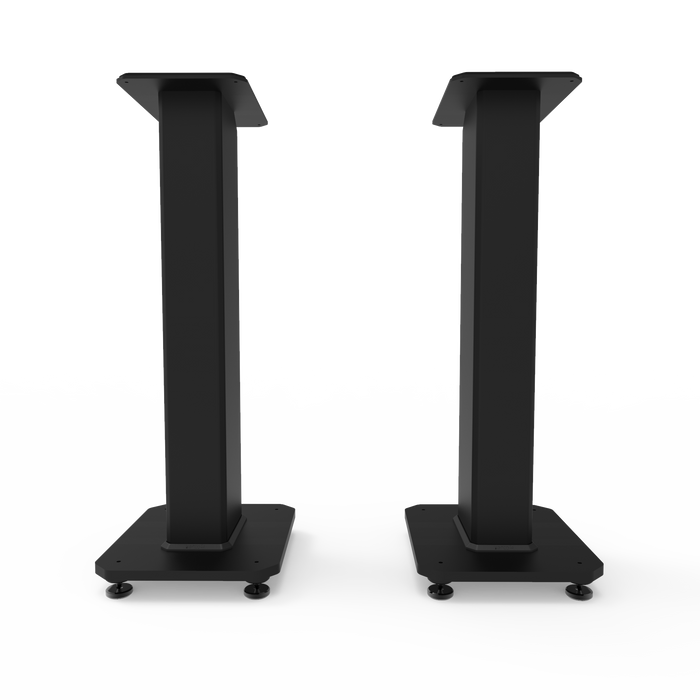 Kanto SX26 26\" Fillable Speaker Stands with Isolation Feet and Fillable Channel - Pair, Black