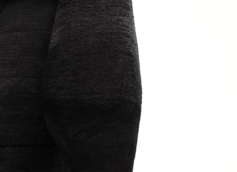 Scott Living Elevate Modular 3-Piece Left-Facing Chenille Fabric Power Reclining Sectional – Ebony