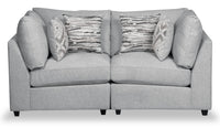 Evolve Loveseat - Grey 