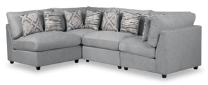 Evolve 4-Piece Sectional - Grey