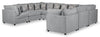 Evolve 8-Piece Sectional - Grey 