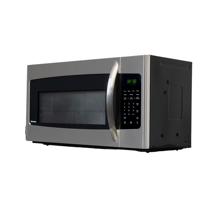 Danby 29.81\" 1.6 Cu. Ft. Over The Range Microwave Oven - Stainless Steel - DOM16A2SSDB