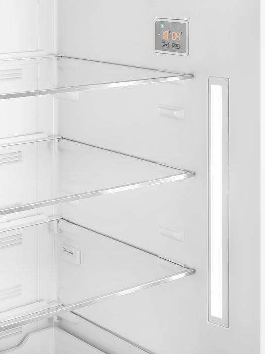 Smeg 18 Cu. Ft. Retro Bottom-Freezer Refrigerator - FAB38URBL