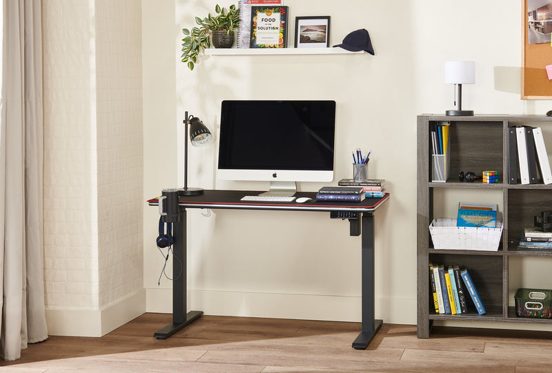 Arthur 18” Modern Metal Desk Task Lamp - Black