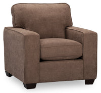 Fiona Chenille Chair - Mocha