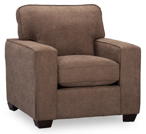 Fiona Chenille Chair - Mocha