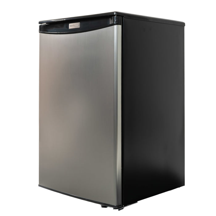 Danby 20.69\"  4.4 Cu. Ft. Compact Fridge - Stainless Steel Look - DAR044A4BSLDD 