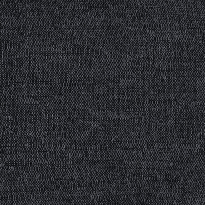 Fusion Modular 83.46\" Charcoal Grey Chenille Fabric Loveseat with Removable Feather Down Back Cushions 