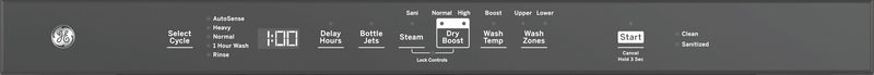 GE Top-Control Dishwasher with Sanitize Cycle - GDT670SMVES
