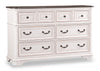 Grace Bedroom 6-Drawer Dresser, 64