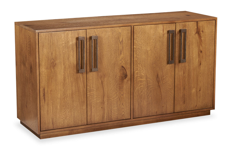 Scott Living Henri Dining Sever with Storage, Wood, 60\"W - Brown