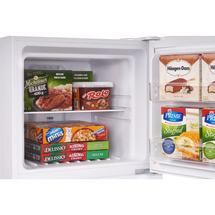 Danby 23.63\" 10.1 Cu. Ft. Top Mount Apartment Size Fridge - White - DFF101B2WDB