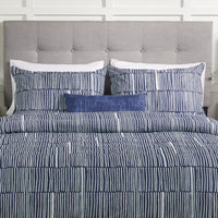 Kort & Co. Lines 4-Piece Queen Comforter Set 