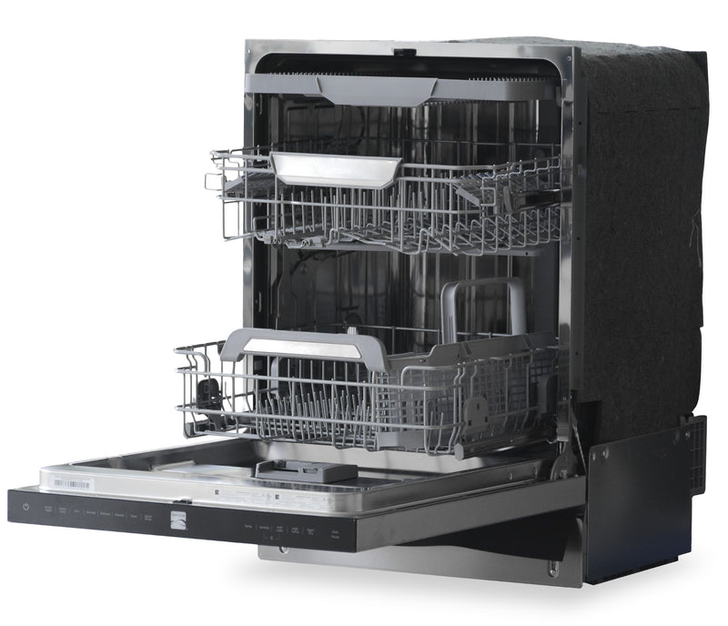 Kenmore 24” 45 dBA Front-Control Built-In Dishwasher with EASYREACH™ Lift – Stainless Steel - KKDW3RPHLIFT-45SS