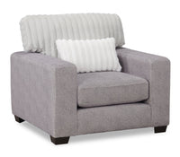 Koda Chenille Chair - Plush Paloma 