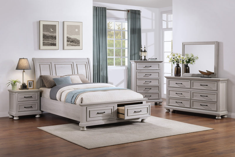 Kylie Bedroom Dresser Mirror, Attachable, Wall Hanging - Sand