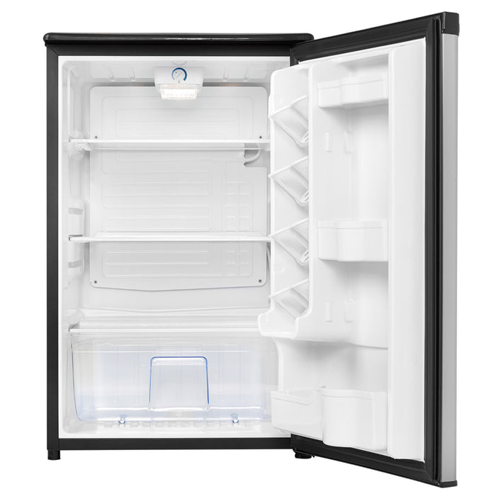 Danby 20.69\"  4.4 Cu. Ft. Compact Fridge - Stainless Steel Look - DAR044A4BSLDD 