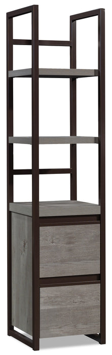 Manhattan Gate 16.54\" Commercial Grade Bookcase - Mystic Oak