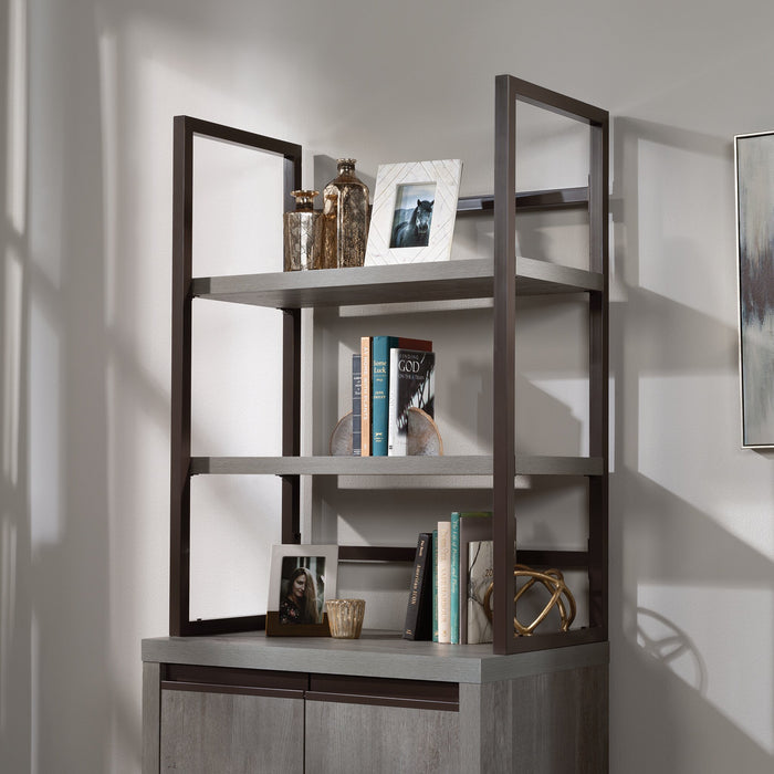 Manhattan Gate 31.5\" Commercial Grade 2-Shelf Utility Hutch - Mystic Oak