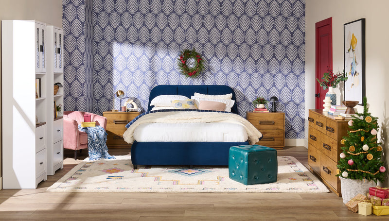 Ellis Multi-Colour Geometric Shag Area Rug - 7'11\" x 10'10\"