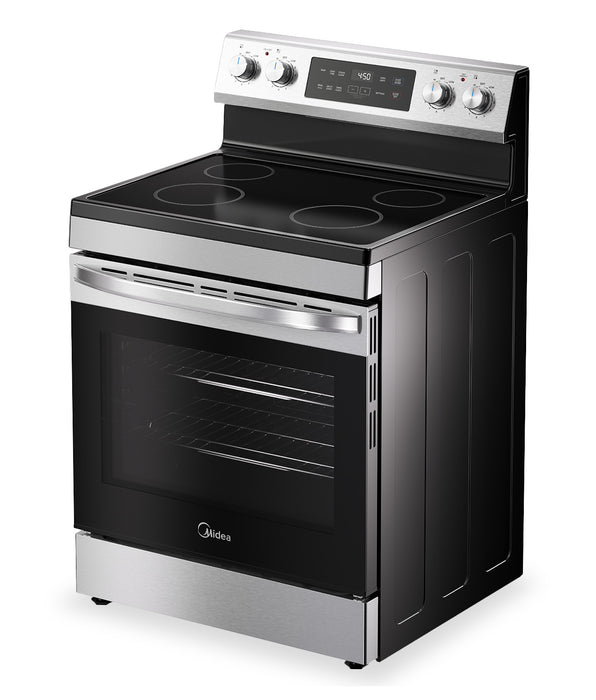 Midea 30\" 6.3 Cu. Ft. Electric Range - MER30B14ASTC 