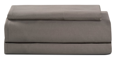 Masterguard® Ultra Advanced 3-Piece Twin Sheet Set - Grey|Ensemble de draps Ultra Advanced MasterguardMD 3 pièces pour lit simple - gris|MGREYSTS