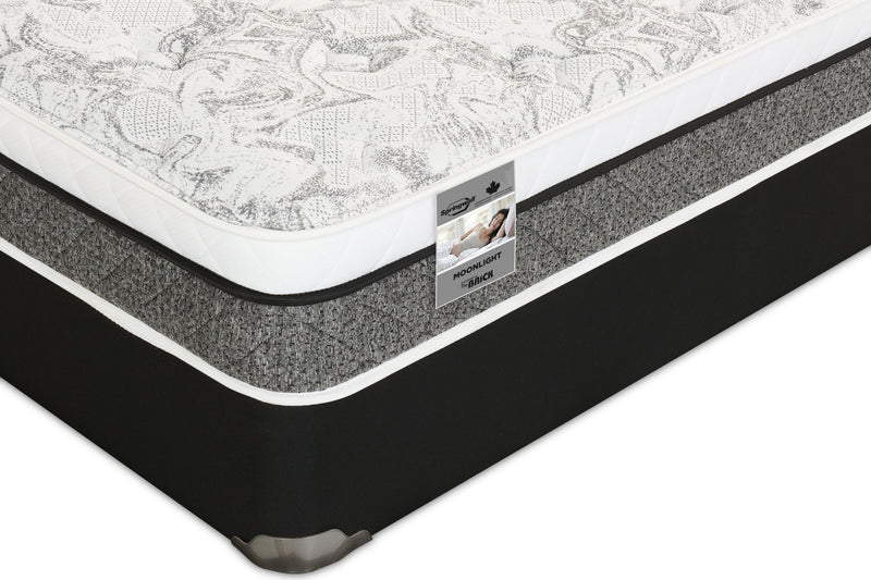 Springwall Moonlight Eurotop Plush Queen Mattress Set