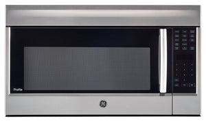 Profile 1.8 Cu. Ft. Over-the-Range Microwave with Convection and 400 CFM - Stainless - PVM1899SJC